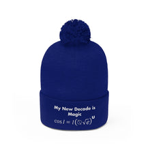 Load image into Gallery viewer, Mathematical &quot;I Love U&quot; Pom Pom Beanie