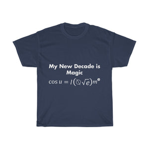 Unisex Mathematical "U Love Me" Heavy Cotton Tee