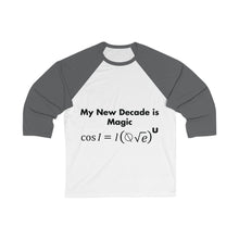 Load image into Gallery viewer, Unisex 3/4 Sleeve Mathematical &quot;I Love U&quot; Baseball Tee