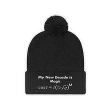 Load image into Gallery viewer, Mathematical &quot;I Love U&quot; Pom Pom Beanie