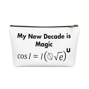 Mathematical "I Love U" Accessory Pouch w T-bottom