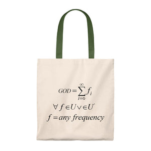 Tote Bag - Mathematical "Who is God"