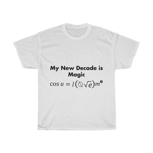 Unisex Mathematical "U Love Me" Heavy Cotton Tee