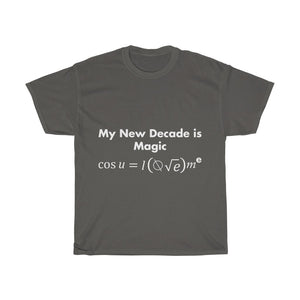 Unisex Mathematical "U Love Me" Heavy Cotton Tee