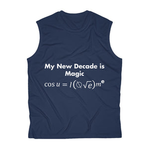 Men's Sleeveless Mathematical "U Love Me" Performance Tee