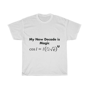 Unisex Mathematical "I Love U" Heavy Cotton Tee