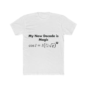 Men's Mathematical "I Love U" Cotton Crew Tee