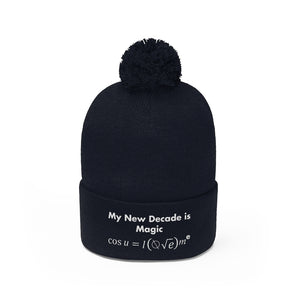 Mathematical I Love Me Pom Pom Beanie
