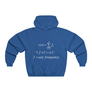 Men's NUBLEND® Mathematical "Who is God" Hooded Sweatshirt