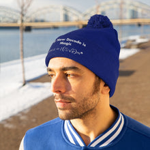 Load image into Gallery viewer, Mathematical I Love Me Pom Pom Beanie