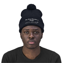 Load image into Gallery viewer, Mathematical &quot;I Love U&quot; Pom Pom Beanie