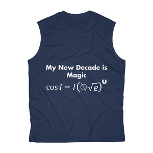 Men's Sleeveless Mathematical "I Love U" Performance Tee