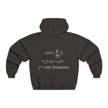 Load image into Gallery viewer, Men&#39;s NUBLEND® Mathematical &quot;Who is God&quot; Hooded Sweatshirt