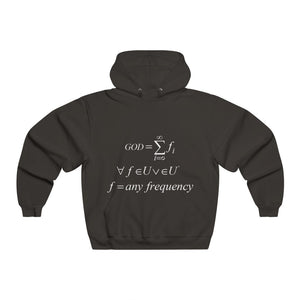 Men's NUBLEND® Mathematical "Who is God" Hooded Sweatshirt