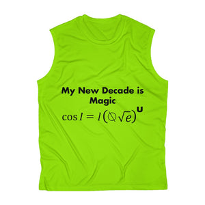 Men's Sleeveless Mathematical "I Love U" Performance Tee