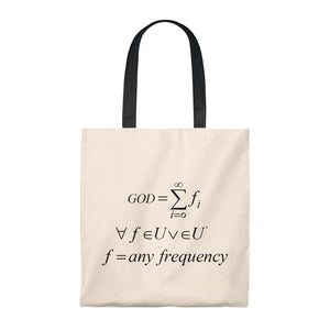 Tote Bag - Mathematical "Who is God"