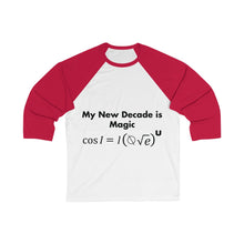 Load image into Gallery viewer, Unisex 3/4 Sleeve Mathematical &quot;I Love U&quot; Baseball Tee