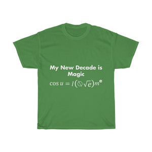 Unisex Mathematical "U Love Me" Heavy Cotton Tee