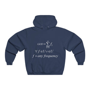Men's NUBLEND® Mathematical "Who is God" Hooded Sweatshirt