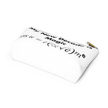 Load image into Gallery viewer, Mathematical &quot;U Love Me&quot; Accessory Pouch w T-bottom