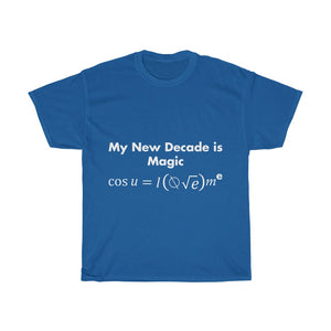 Unisex Mathematical "U Love Me" Heavy Cotton Tee