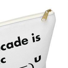 Load image into Gallery viewer, Mathematical &quot;I Love U&quot; Accessory Pouch w T-bottom