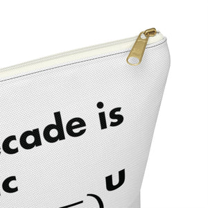 Mathematical "I Love U" Accessory Pouch w T-bottom