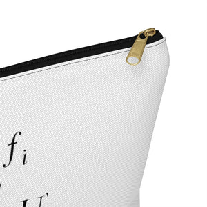 Mathematical "Who is God" Accessory Pouch w T-bottom