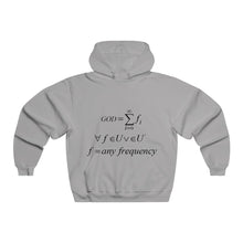 Load image into Gallery viewer, Men&#39;s NUBLEND® Mathematical &quot;Who is God&quot; Hooded Sweatshirt