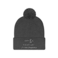 Load image into Gallery viewer, Mathematical &quot;Who is God&quot; Pom Pom Beanie