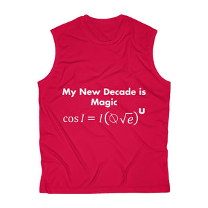 Men's Sleeveless Mathematical "I Love U" Performance Tee