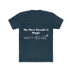 Men's Mathematical "I Love U" Cotton Crew Tee