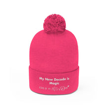 Load image into Gallery viewer, Mathematical I Love Me Pom Pom Beanie
