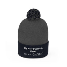 Load image into Gallery viewer, Mathematical I Love Me Pom Pom Beanie