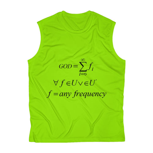 Men's Sleeveless Mathematical 