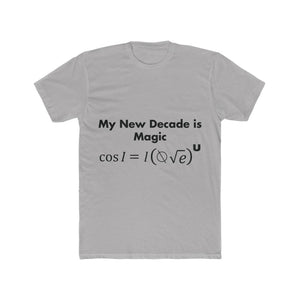 Men's Mathematical "I Love U" Cotton Crew Tee