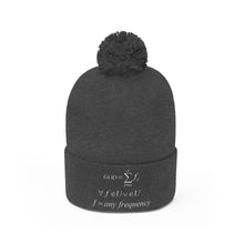 Load image into Gallery viewer, Mathematical &quot;Who is God&quot; Pom Pom Beanie