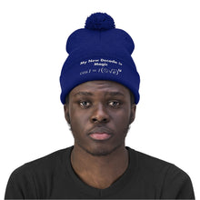 Load image into Gallery viewer, Mathematical &quot;I Love U&quot; Pom Pom Beanie
