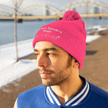 Load image into Gallery viewer, Mathematical &quot;I Love U&quot; Pom Pom Beanie