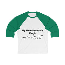 Load image into Gallery viewer, Unisex 3/4 Sleeve Mathematical &quot;I Love U&quot; Baseball Tee