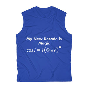 Men's Sleeveless Mathematical "I Love U" Performance Tee