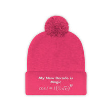 Load image into Gallery viewer, Mathematical &quot;I Love U&quot; Pom Pom Beanie