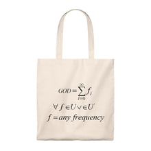 Load image into Gallery viewer, Tote Bag - Mathematical &quot;Who is God&quot;