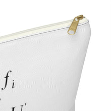 Load image into Gallery viewer, Mathematical &quot;Who is God&quot; Accessory Pouch w T-bottom