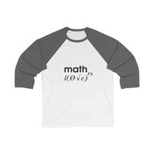 Load image into Gallery viewer, Unisex 3/4 Sleeve Baseball Tee