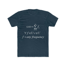 Load image into Gallery viewer, Men&#39;s Mathematical &quot;Who is God&quot; Cotton Crew Tee