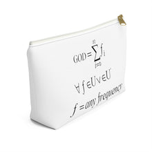 Load image into Gallery viewer, Mathematical &quot;Who is God&quot; Accessory Pouch w T-bottom